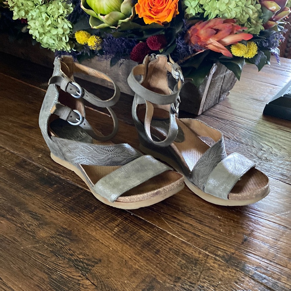 Awesome Miz Mooz Millie Wedge Sandals